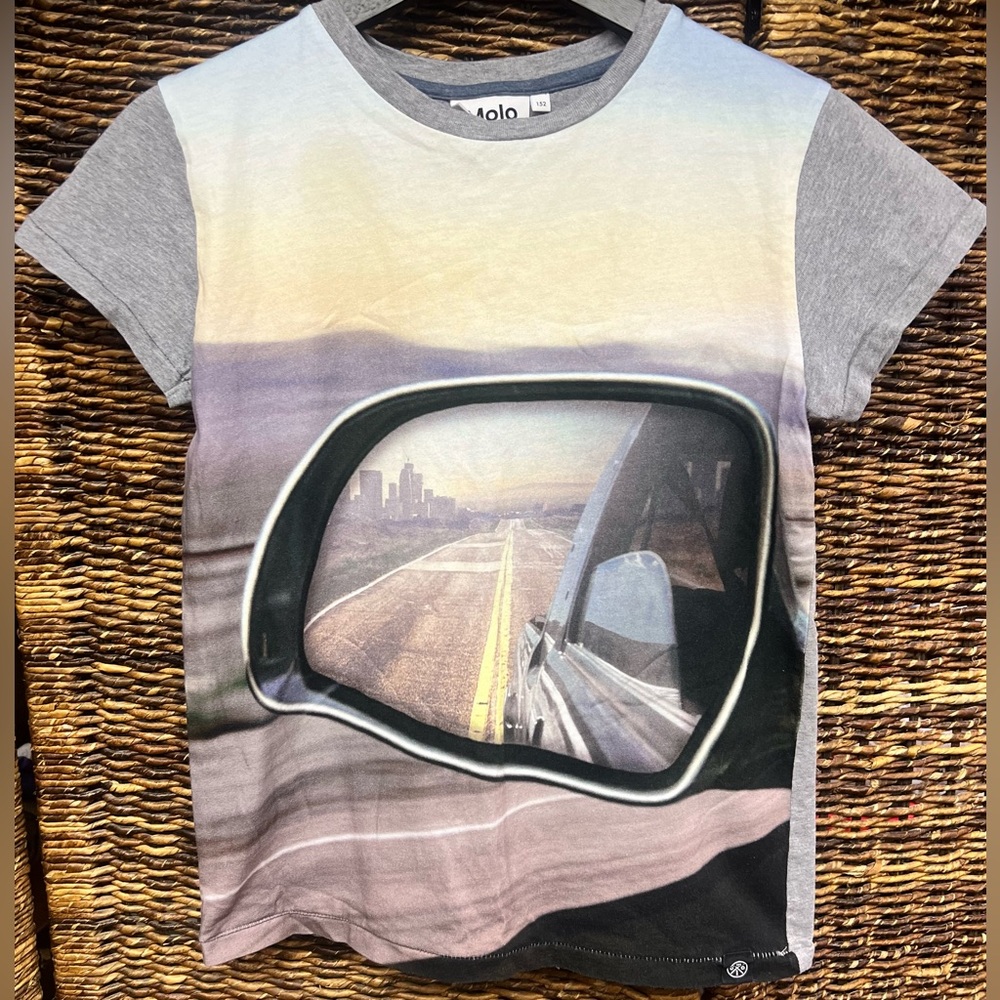 Molo- Rexo Style- Youth Side Mirror Shirt, Size-152